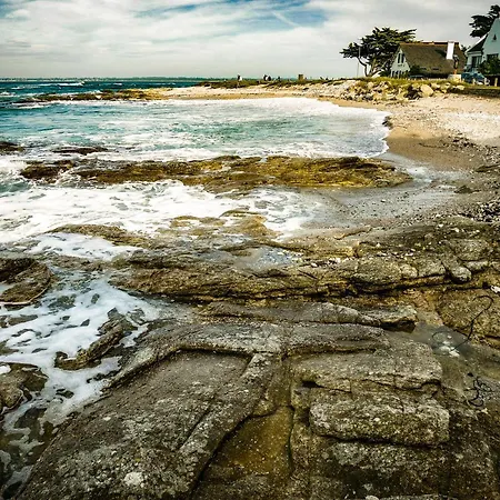 Roc'h Avel - Front De Mer, Vue Sur Et Jardin Ensoleillé Sans Vis à Vis 3* Le Croisic