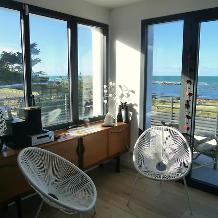 Roc'h Avel - Front De Mer, Vue Sur Et Jardin Ensoleille Sans Vis A Vis
