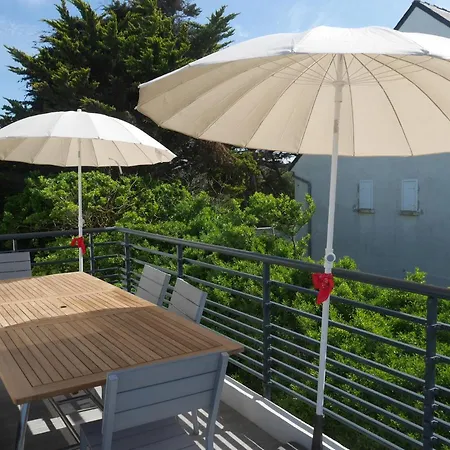 Hotel Roc'h Avel - Front De Mer, Vue Sur Et Jardin Ensoleille Sans Vis A Vis Le Croisic