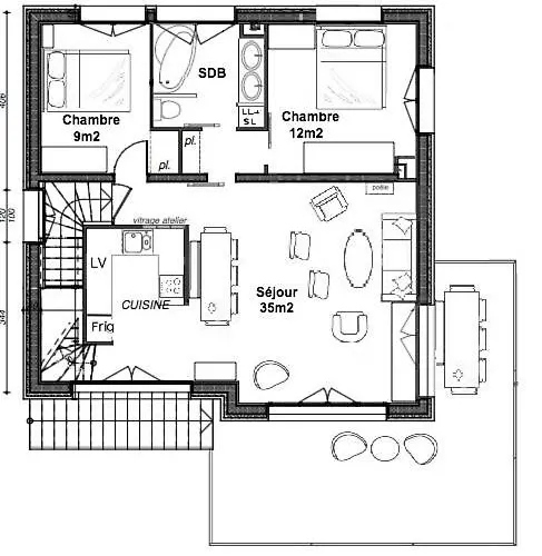 Hotel Roc'h Avel - Front De Mer, Vue Sur Et Jardin Ensoleillé Sans Vis à Vis Le Croisic
