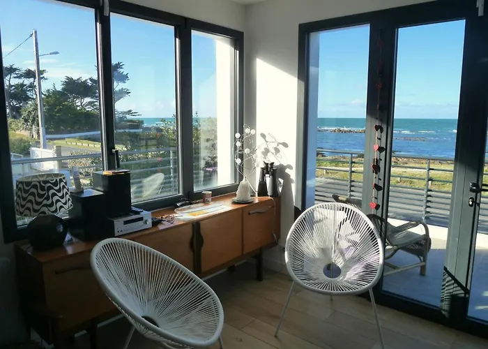 Roc'h Avel - Front De Mer, Vue Sur Et Jardin Ensoleille Sans Vis A Vis