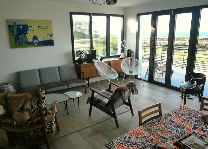 Roc'h Avel - Front De Mer, Vue Sur Et Jardin Ensoleillé Sans Vis à Vis Hotel 3*