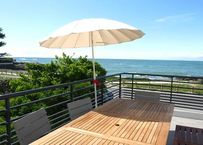 Roc'h Avel - Front De Mer, Vue Sur Et Jardin Ensoleillé Sans Vis à Vis Hotel Le Croisic